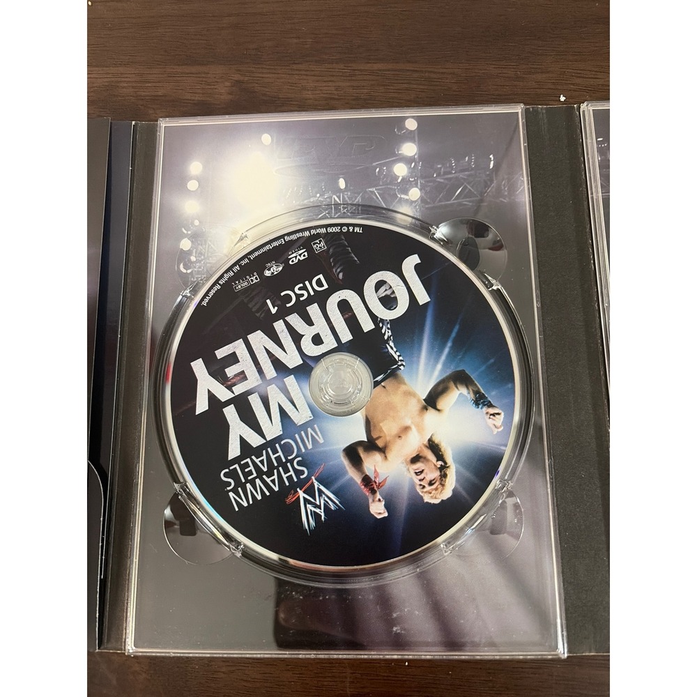 WWE Shawn Michaels My Journey 3 Disc DVD Set HBK Heartbreak Kid‎ 2009 PG - Picture 3 of 9